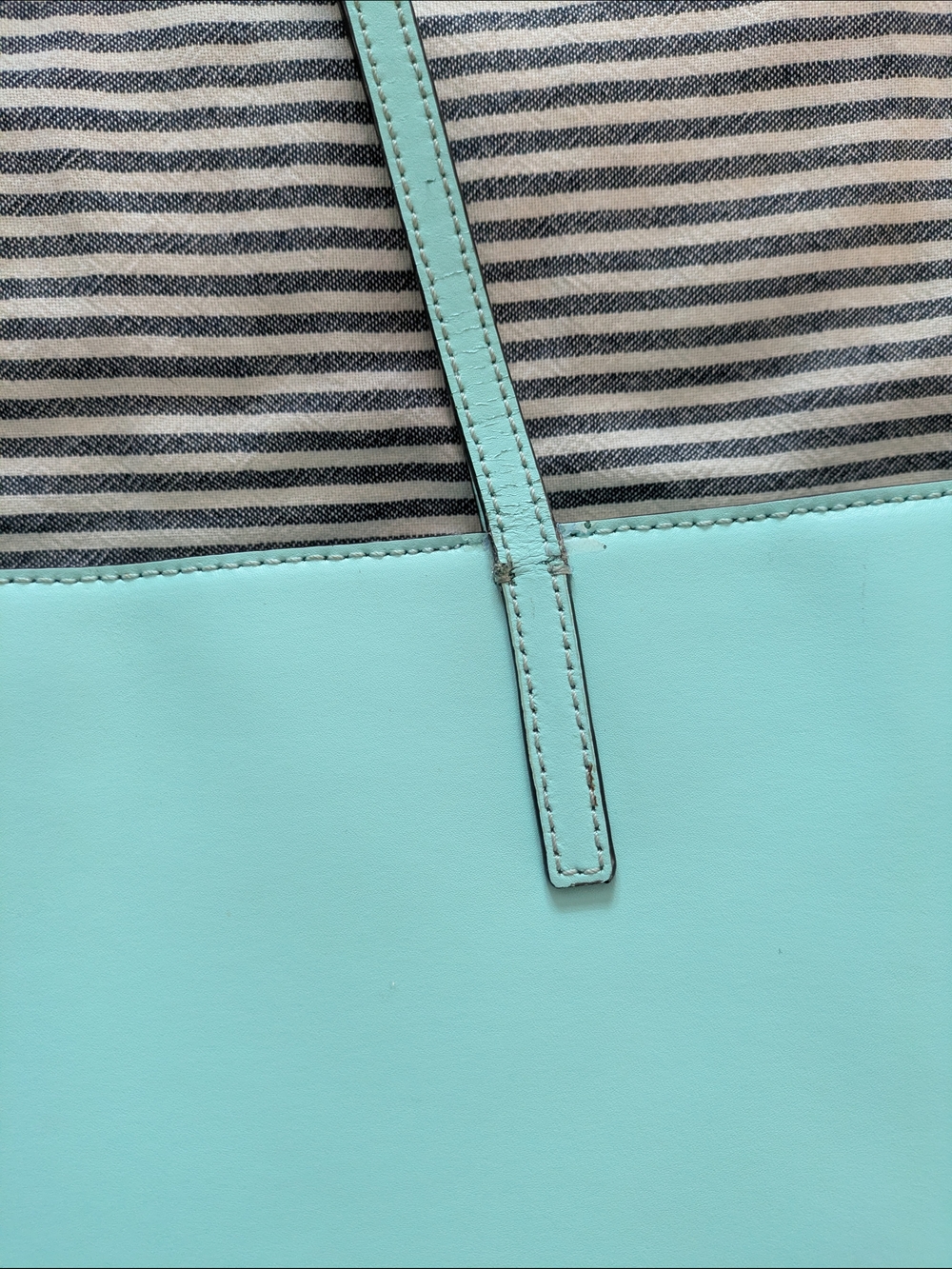 Kate Spade Teal Leather Tote - Picture 7 of 12